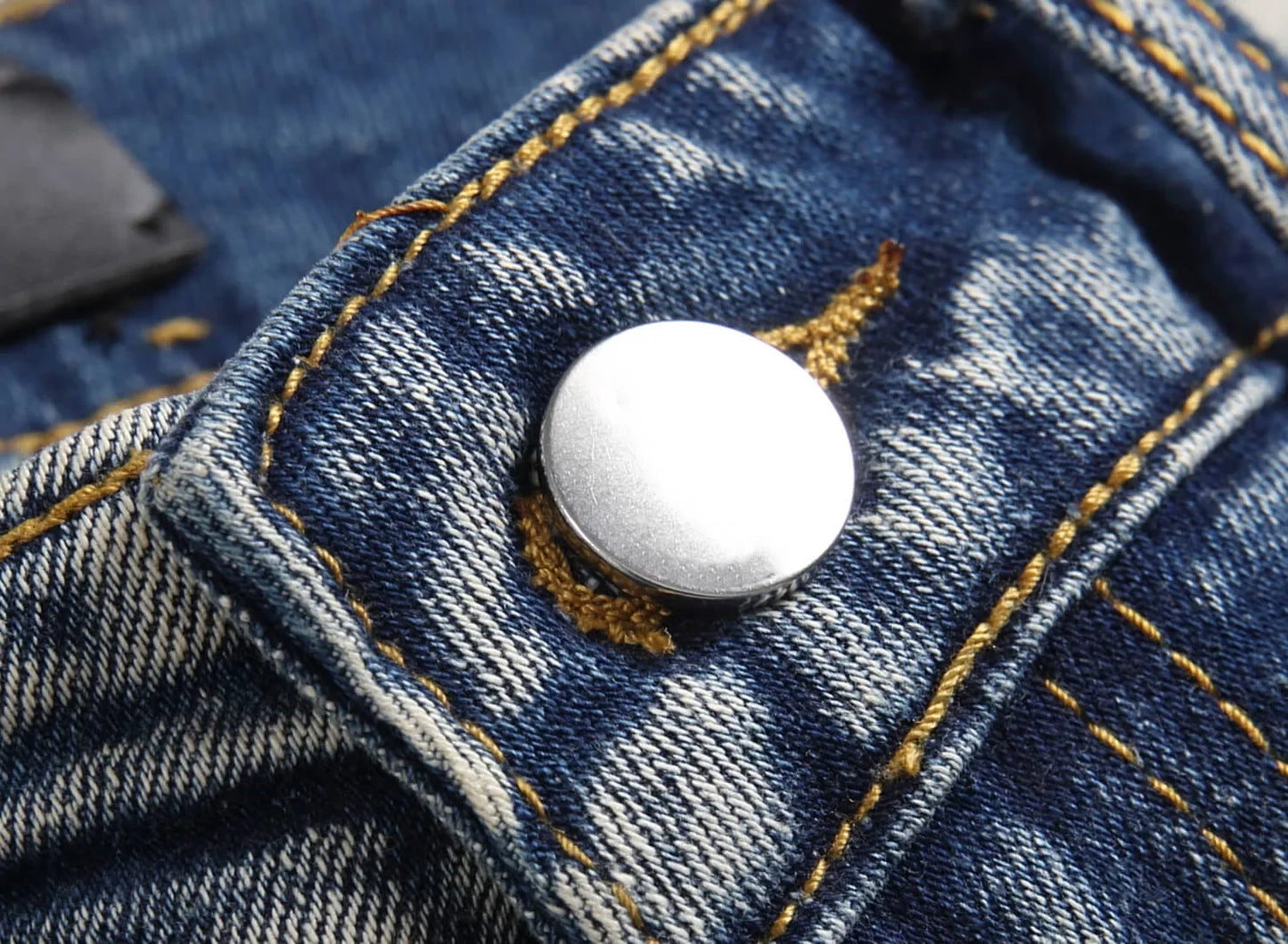 Amiri Tiger Head Denim Jeans