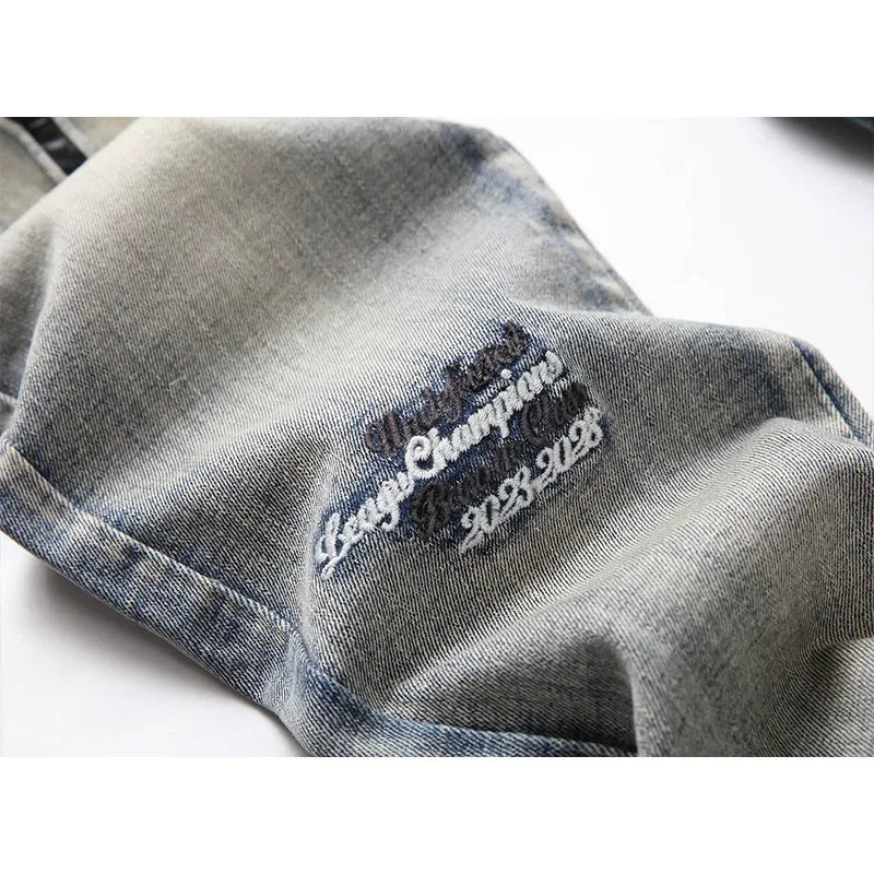 Amiri Tiger Head Denim Jeans