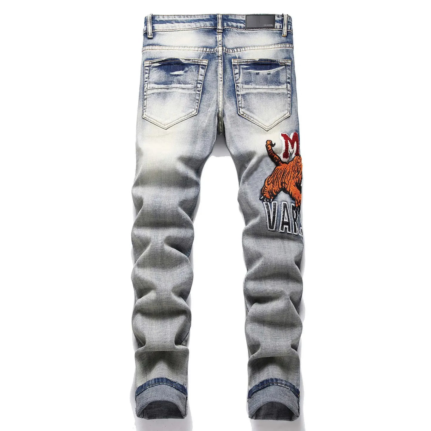 Amiri Tiger Head Denim Jeans