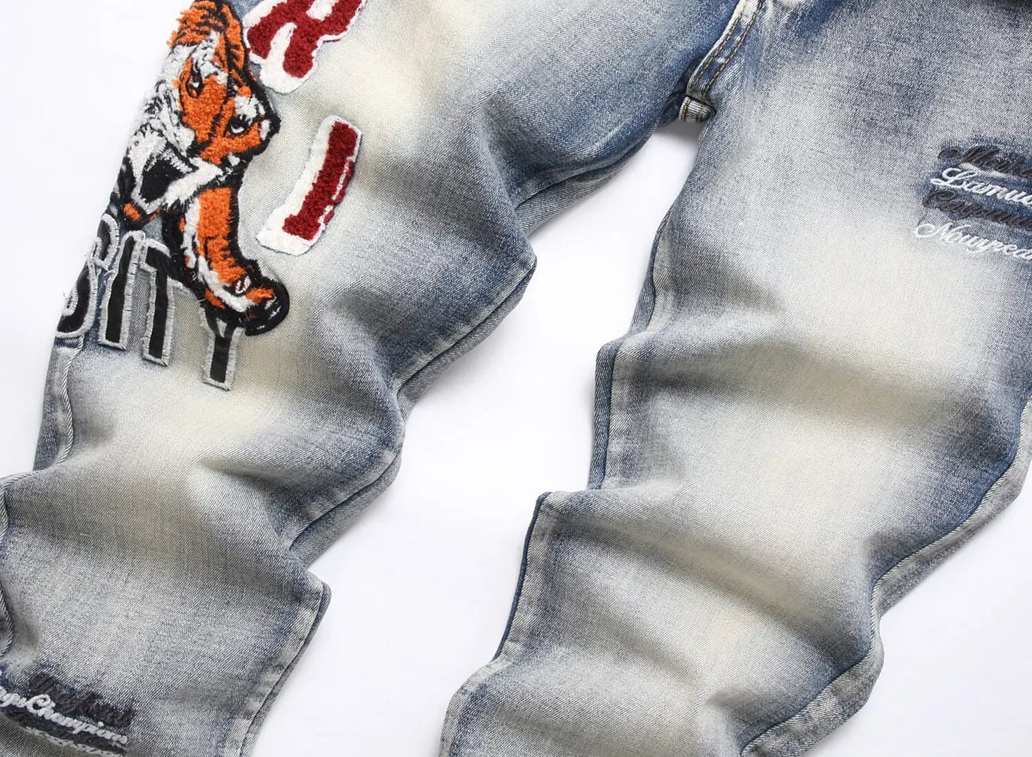 Amiri Tiger Head Denim Jeans